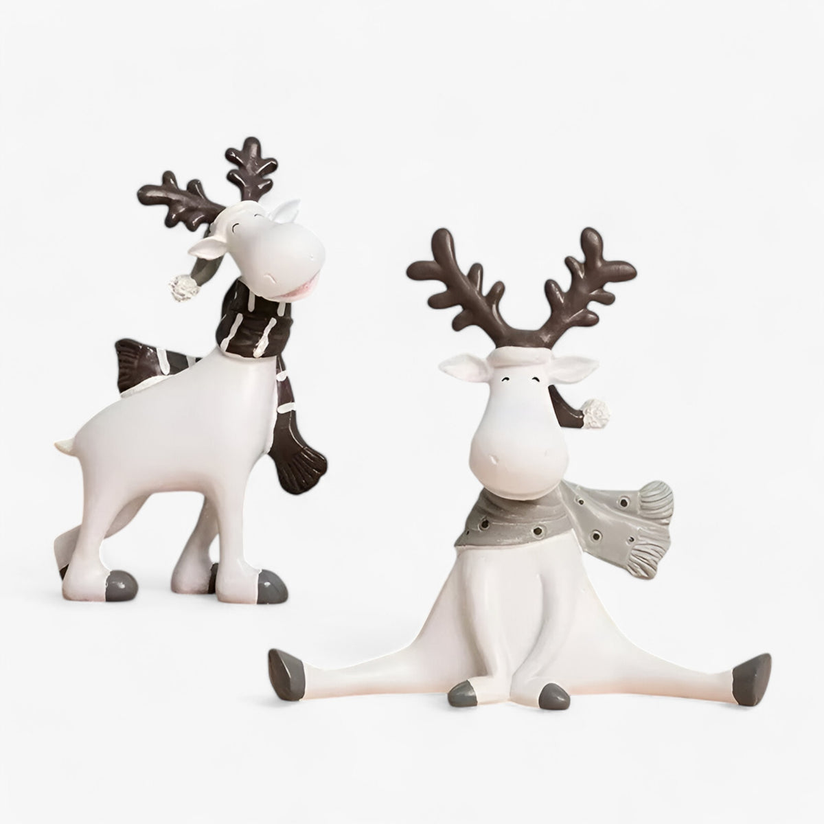 home & garden : Noor | Elegante Witte Hert Decoratie in van Pantino