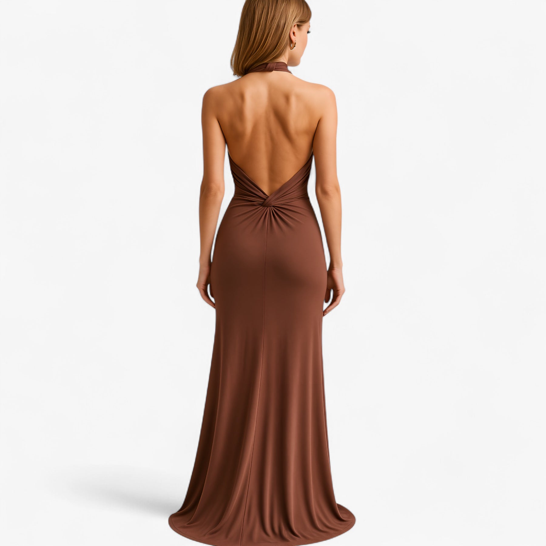 Women's Dress : Isabel | Dames Elegante Lange Jurk in van Pantino