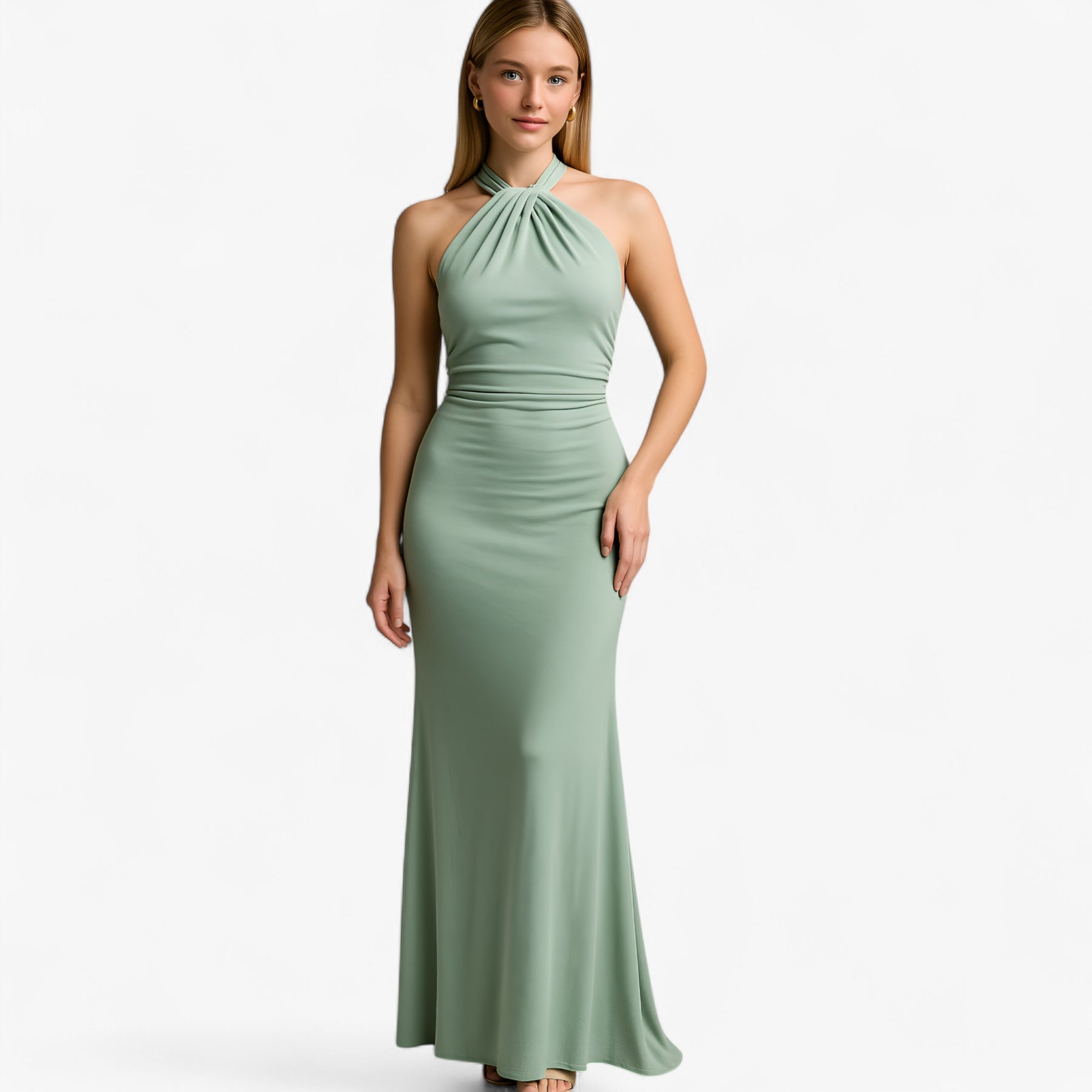 Women's Dress : Isabel | Dames Elegante Lange Jurk in van Pantino