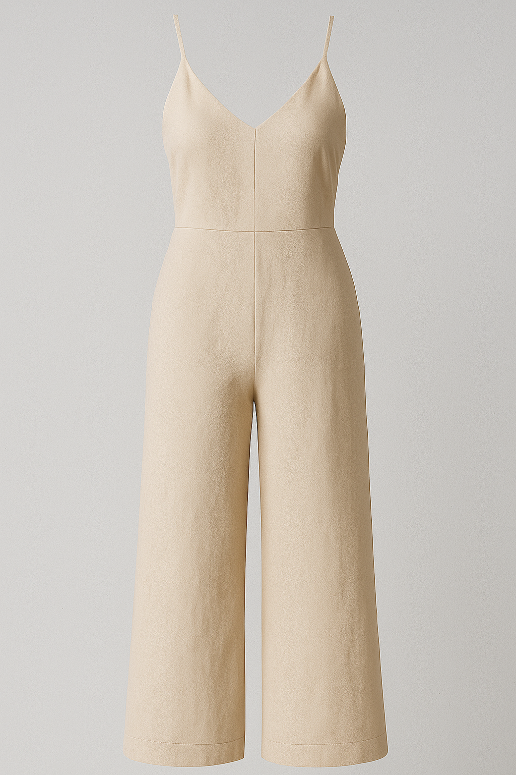 (Pinterest) Jumpsuits : Maribel | Dames Jumpsuit Zonder Mouwen in Beige van Pantino