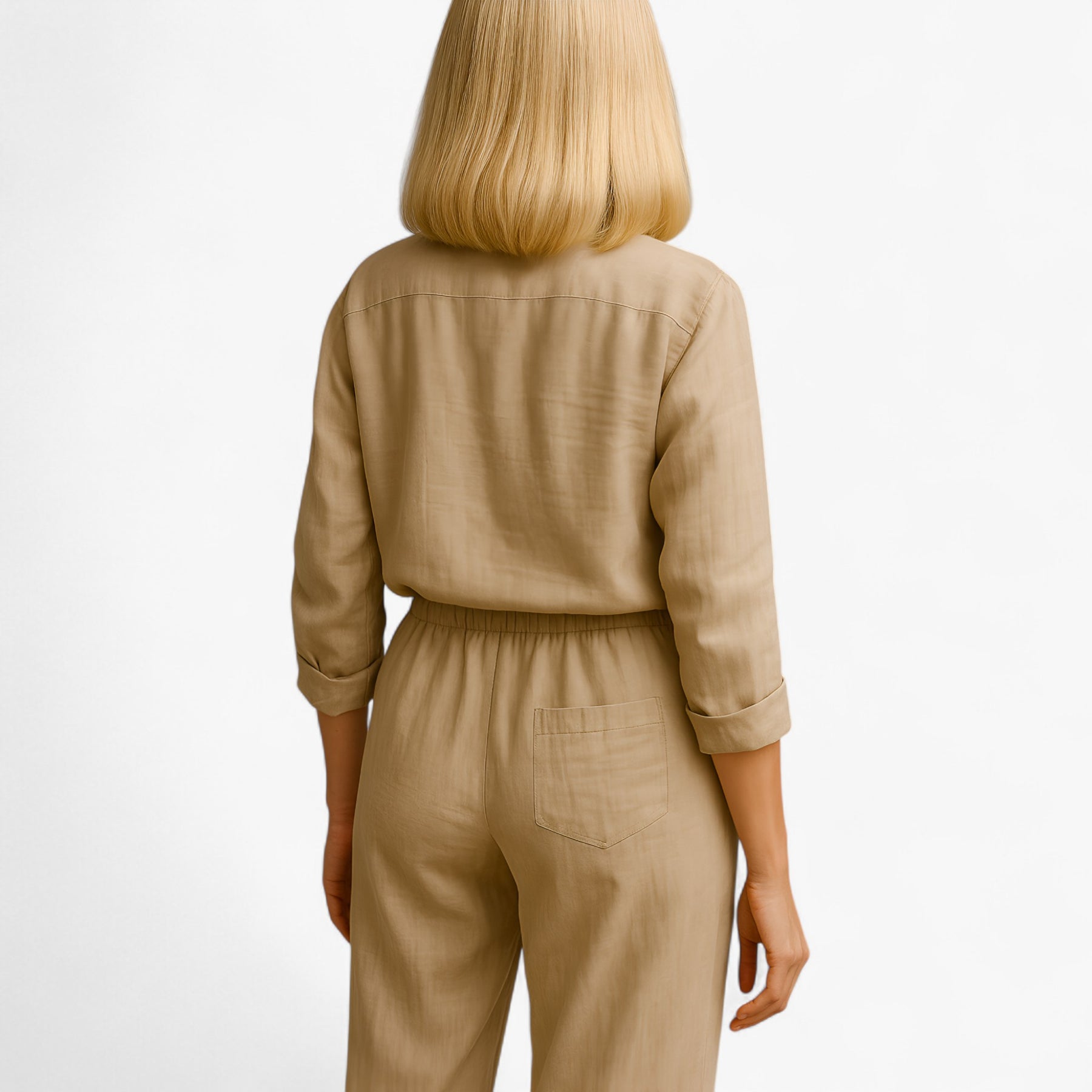 Women Set : Beth | Dames Set van Blouse en Broek in van Pantino