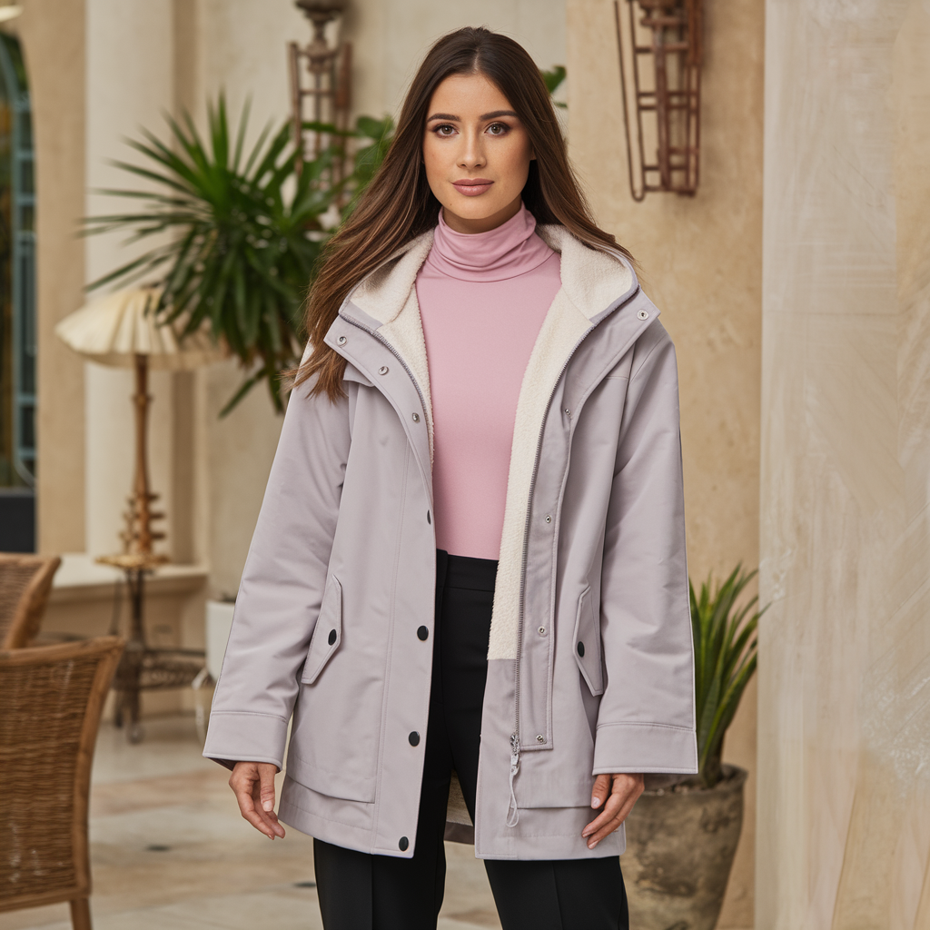 Damesbuitenjassen : Freya | Dames Stijlvol Winterjack in van Pantino