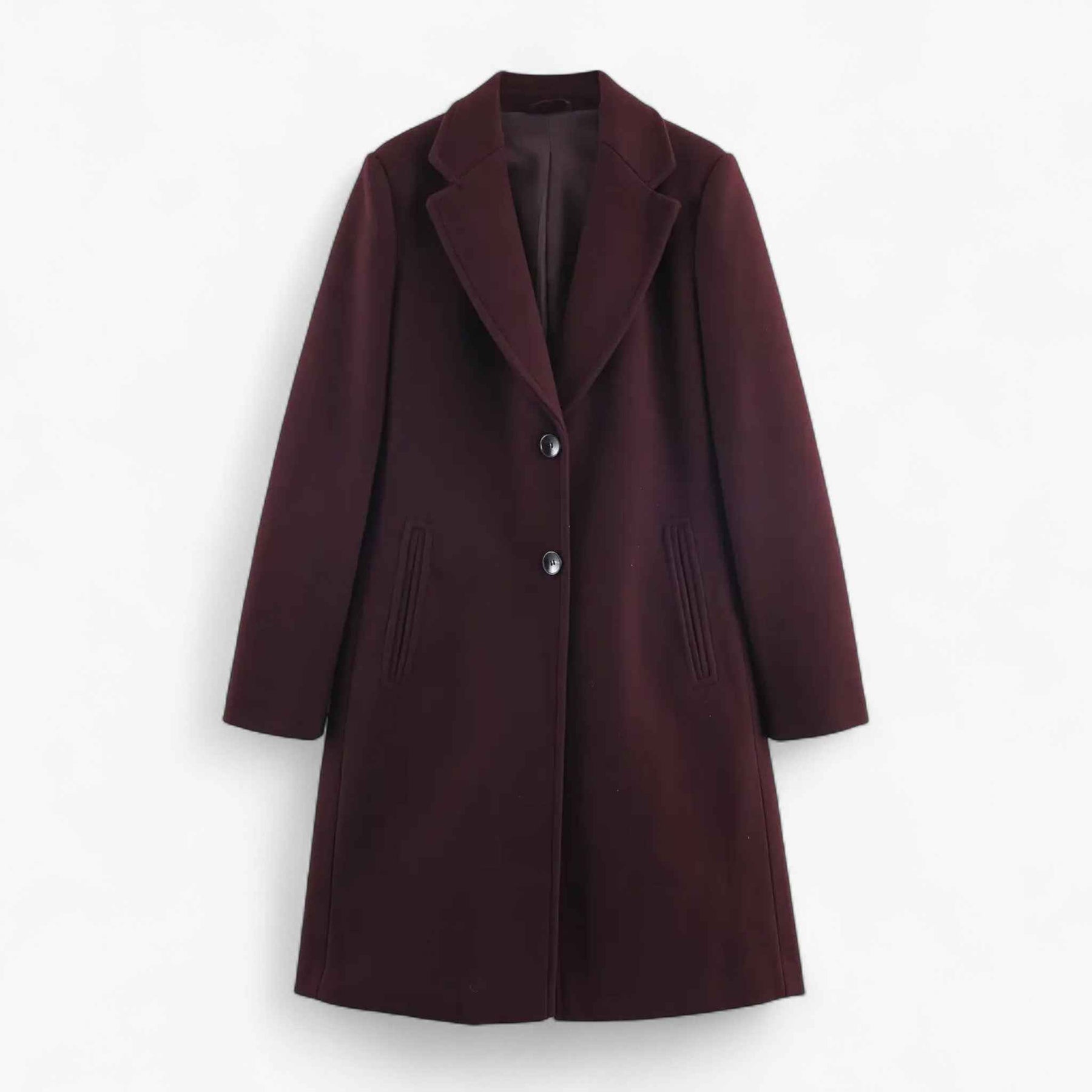 Patricia | Dames Vintage Elegante Jas met Schoudervulling
