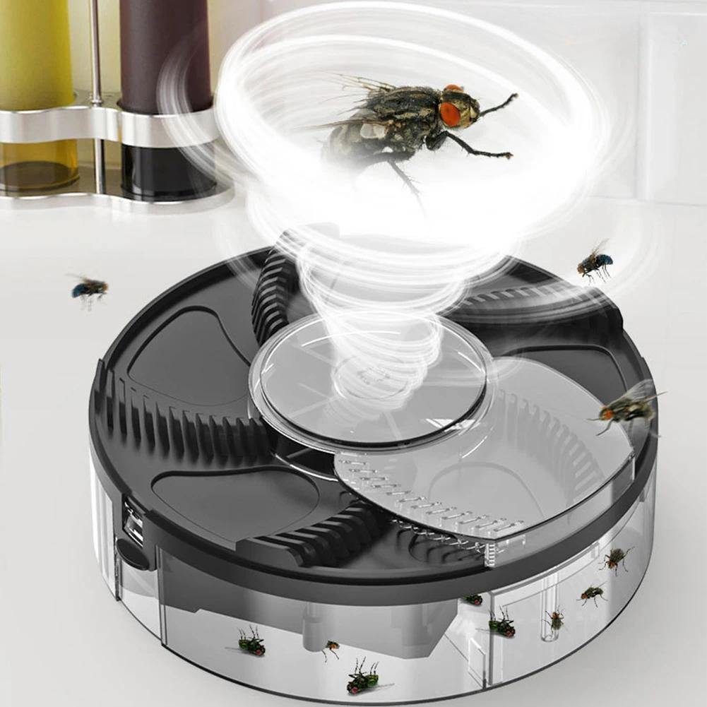 home & garden : Flycatch | Automatisch oplaadbare insectenvanger in van Pantino