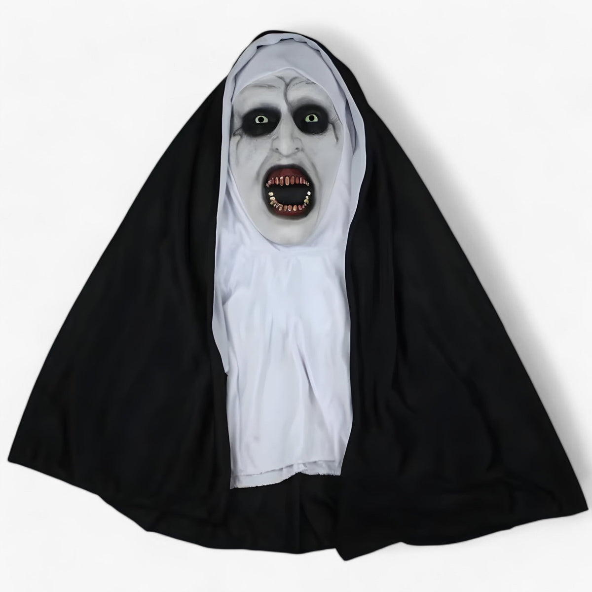 accessories : Raaf | LED-nonnenmasker - Spookachtige Halloween-look in van Pantino