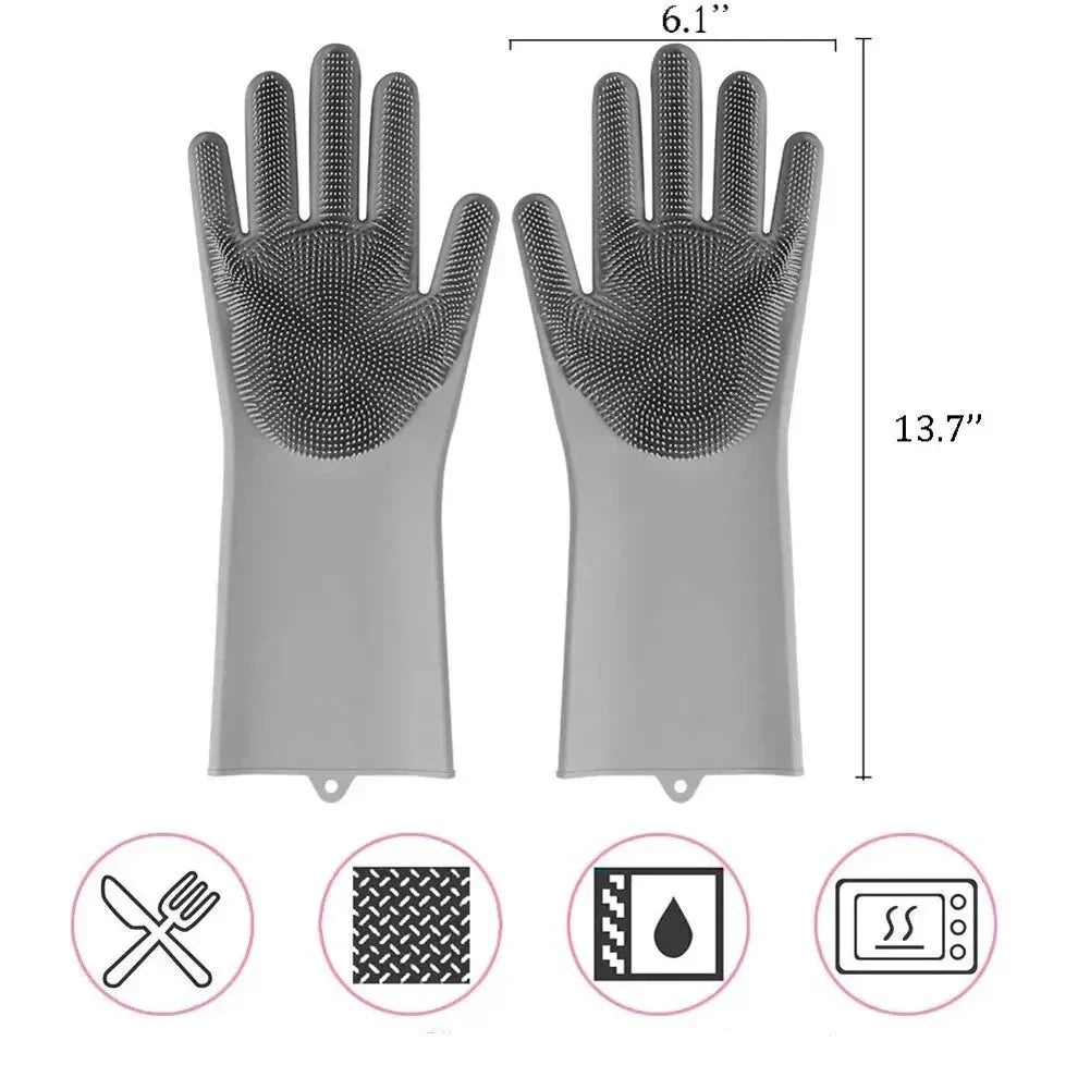 home & garden : DishScrub | Makkelijk schoonmaken | Scrubhandschoenen in van Pantino