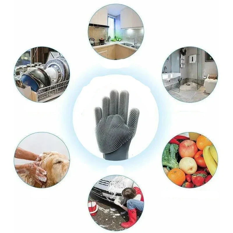 home & garden : DishScrub | Makkelijk schoonmaken | Scrubhandschoenen in van Pantino