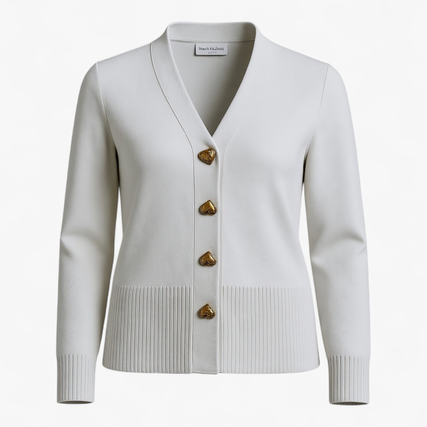 Clothes : Doretta | Comfortabele wollen trui voor dames in Grijs van Pantino