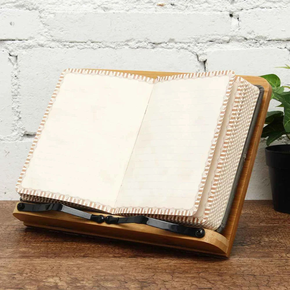 home & garden : Cookbook | Draagbare Verstelbare Boek Houder | Lade en Papier Clips in van Pantino