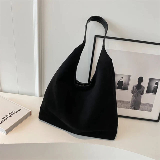 bags : Leslie - Casual Bucket Schoudertas in Zwart van Pantino