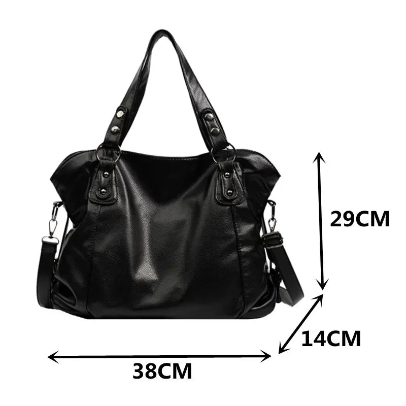 bags : YVONNE - Leren hobo-schoudertas voor dames in van Pantino