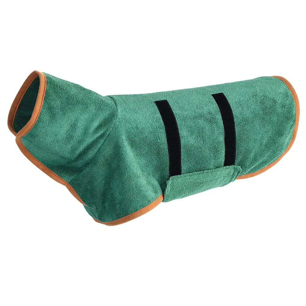 pets : HugDry™ | Honden handdoek in Groen van Pantino