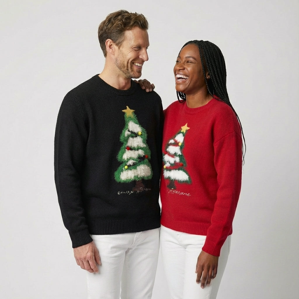 Sweaters : Unisex Warme Wintertrui voor Koude Dagen in van Pantino