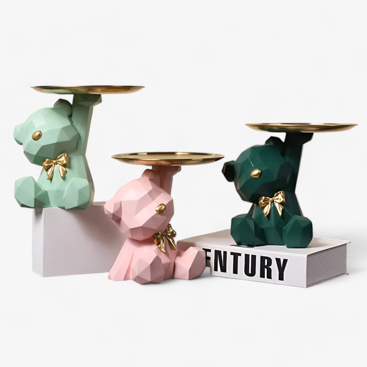 accessories : Finn | Geometrische Beer Sleutelhanger Decor in van Pantinoshop