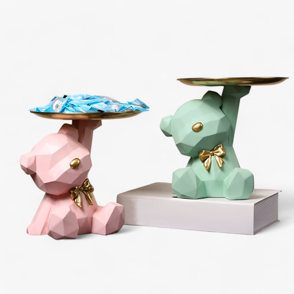 accessories : Finn | Geometrische Beer Sleutelhanger Decor in van Pantinoshop