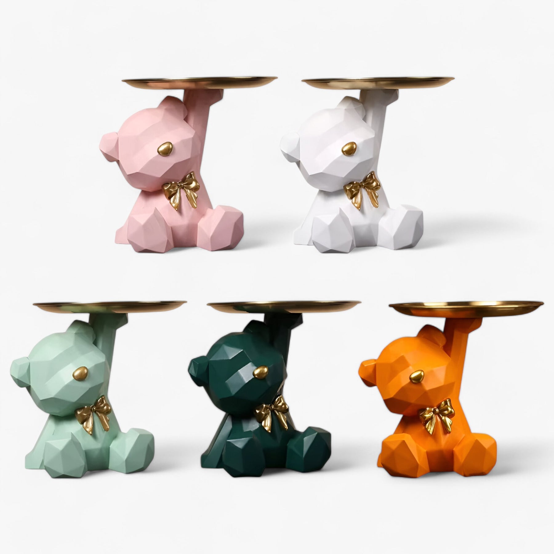 accessories : Finn | Geometrische Beer Sleutelhanger Decor in van Pantinoshop