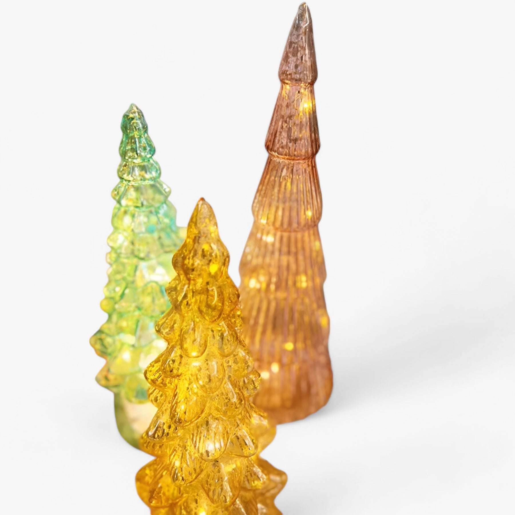 home & garden : Luna | Glazen Verlichte Kerstboom in van Pantinoshop