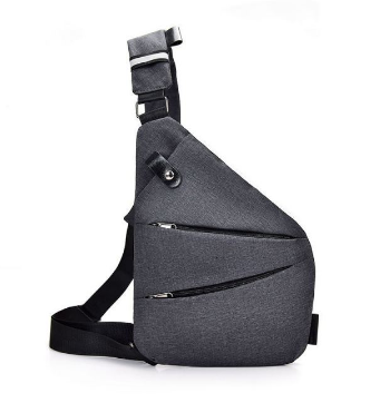 bags : Personal Flex Bag™️ in Grijze Linker Schouder van Pantino