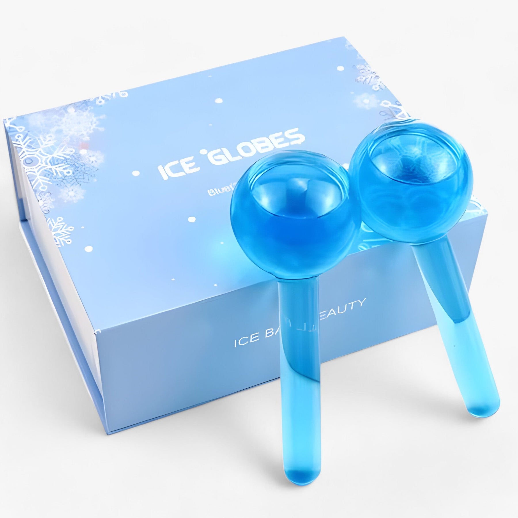 accessories : BeautyCool | Koelende Kristallen Ballen - Energetische Massage voor Gezicht & Ogen, 2st/Doos in BLAUWE SET van Pantinoshop