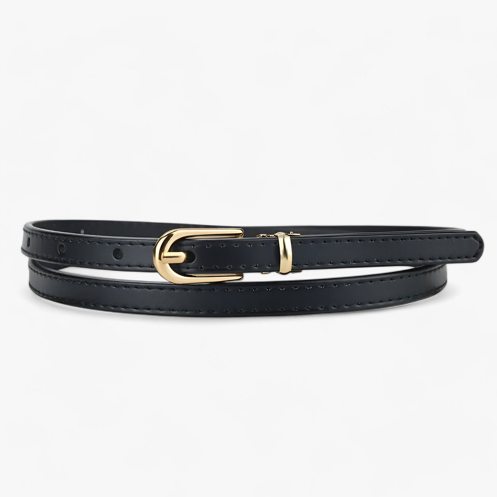 Helen | Damestrik - Echte leren in dun ontwerp voor een moeiteloze stijl- €25 : Helen | Damestrik - Echte leren in dun ontwerp voor een moeiteloze stijl in van Pantino