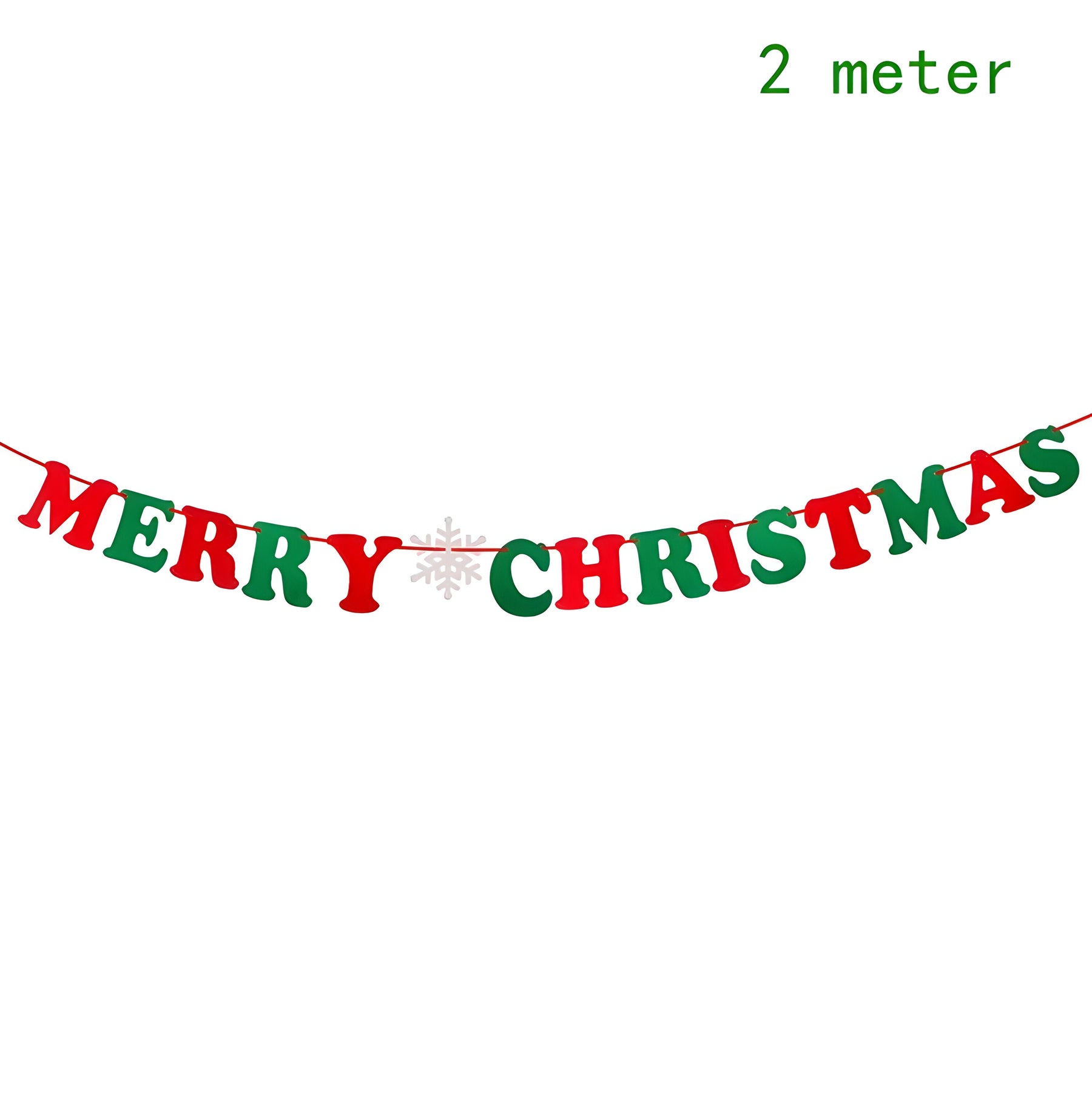home & garden : VrolijkBanner | Kerstbannerslinger - Voeg een feestelijk tintje toe aan uw huis in 6 van Pantino