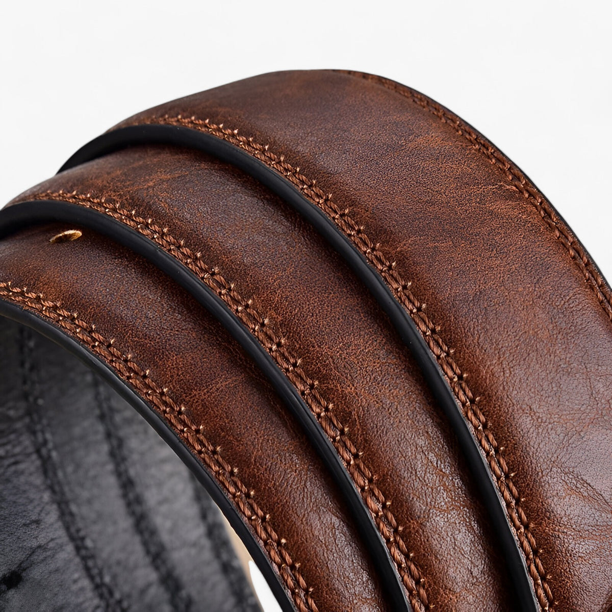 men's fashion : Nash | Stijlvolle Bruine Jeansriem in van Pantinoshop