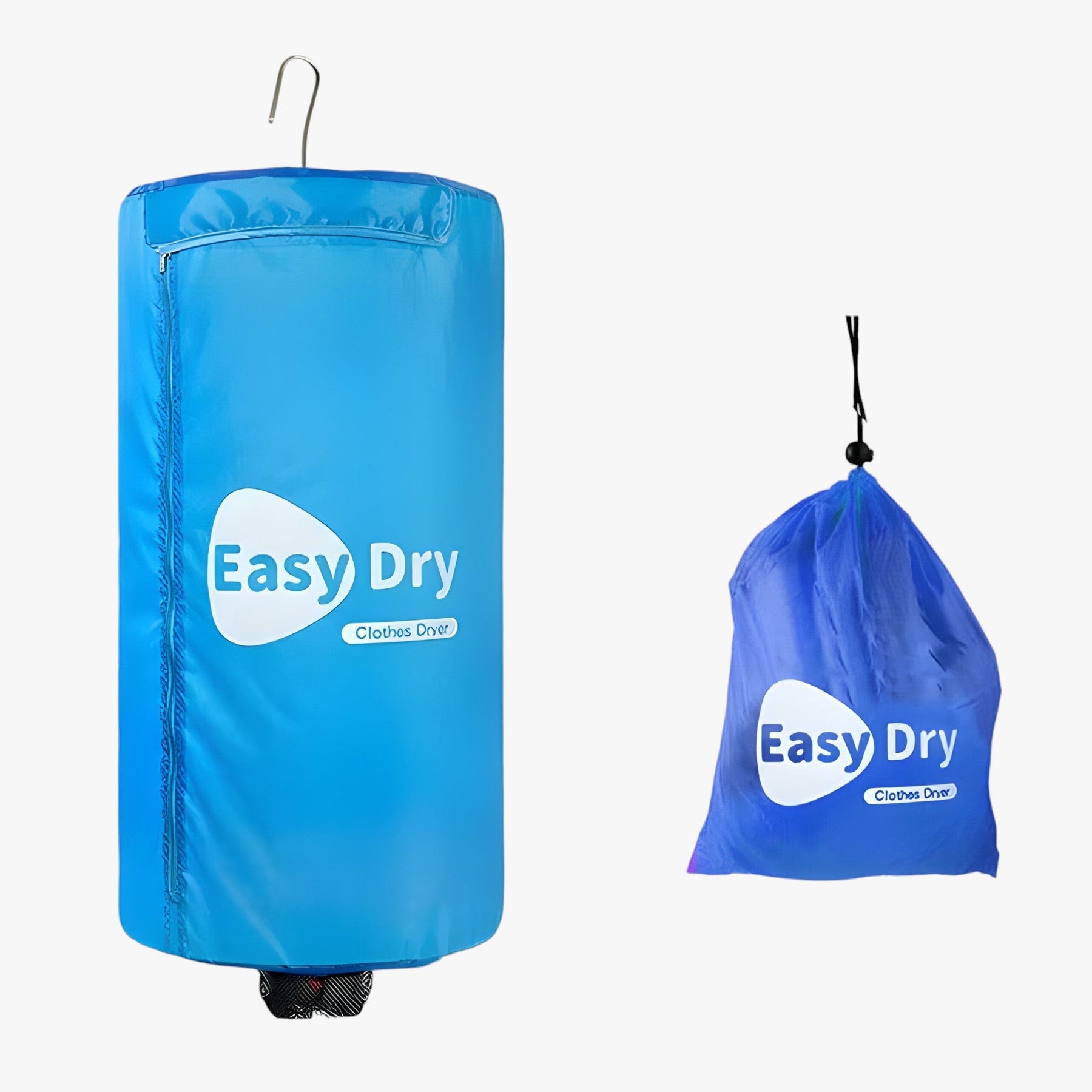 home & garden : Elio | Opvouwbare Kleiderstandaard - Snelle en Praktische Droogoplossing voor Thuis en op Reis in Blauw van Pantinoshop