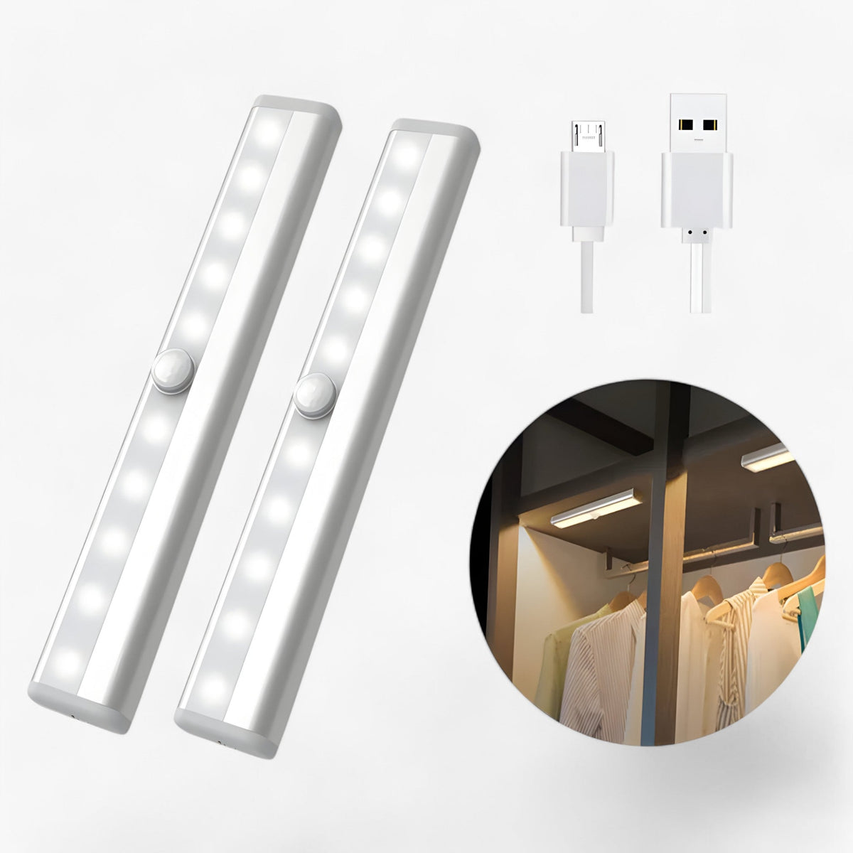 gadgets : LightBar | LED-lamp met bewegingssensor - Draadloos en eenvoudige installatie in van Pantinoshop