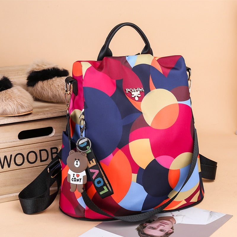 bags : Anti-Diefstal Vrouwen Rugzak in van Pantino