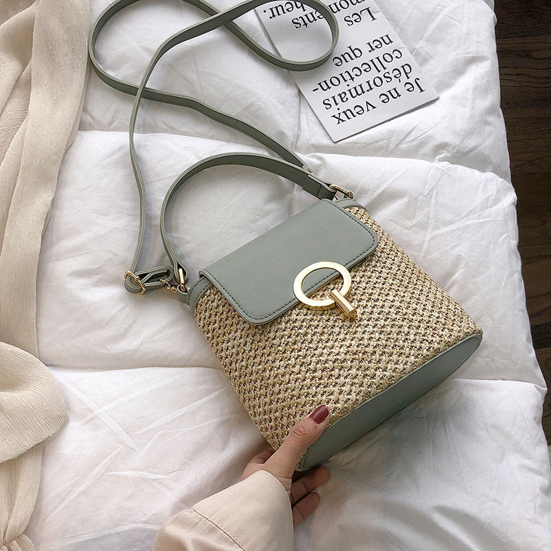 bags : Dames Handtas in Groen 20cm x21cm x12cm van Pantino
