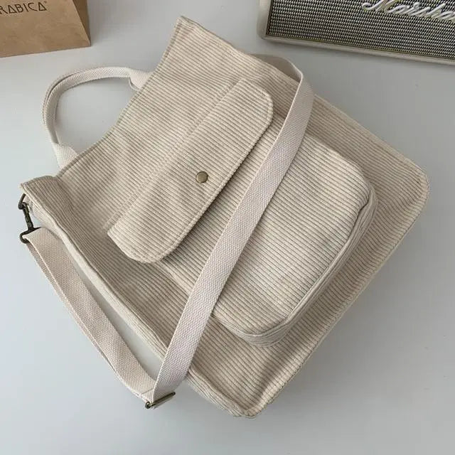 bags : CorduroyBag™ - Dames Schoudertas in van Pantino