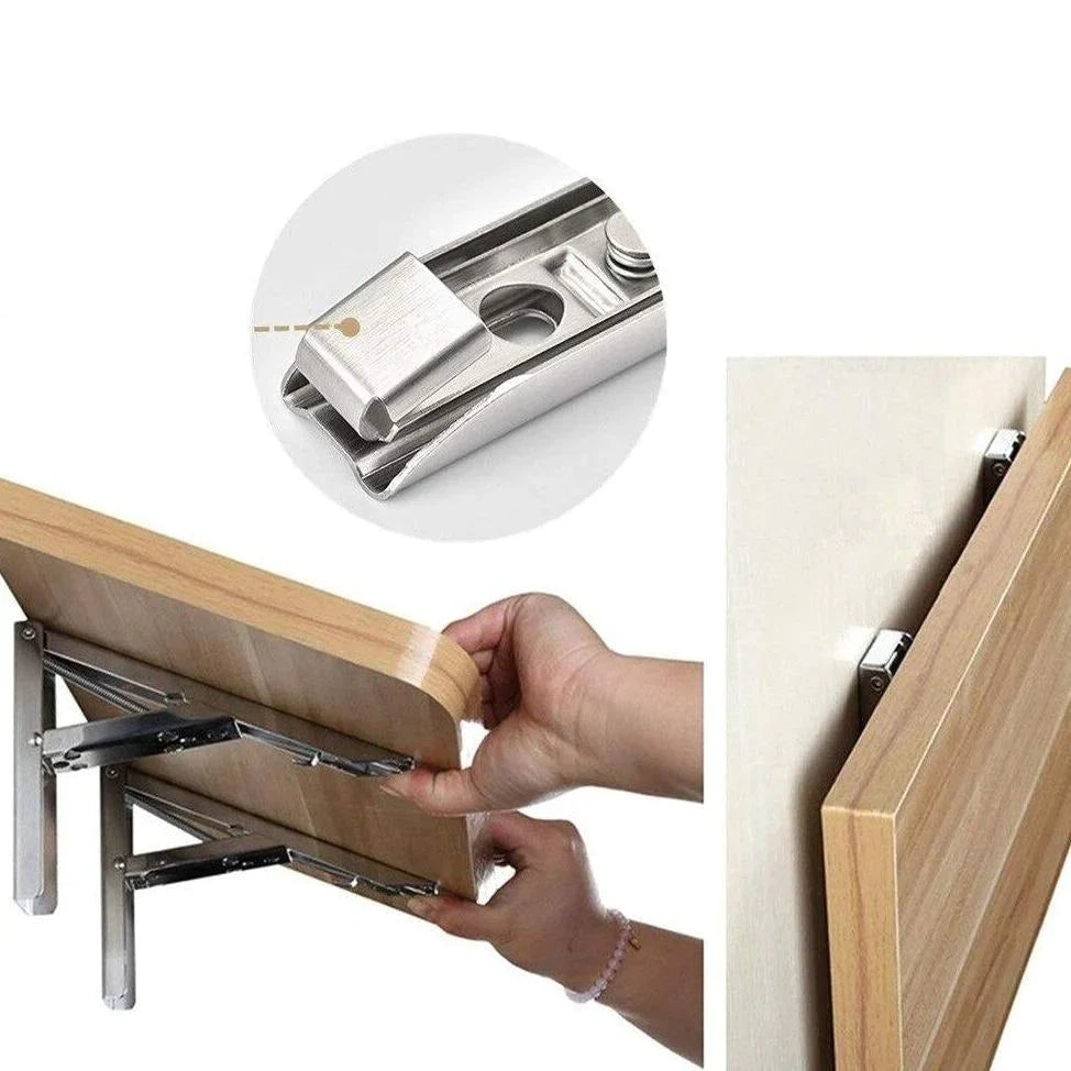 home & garden : Opvouwbare Muur Plank Beugel (2stuks) in van Pantino