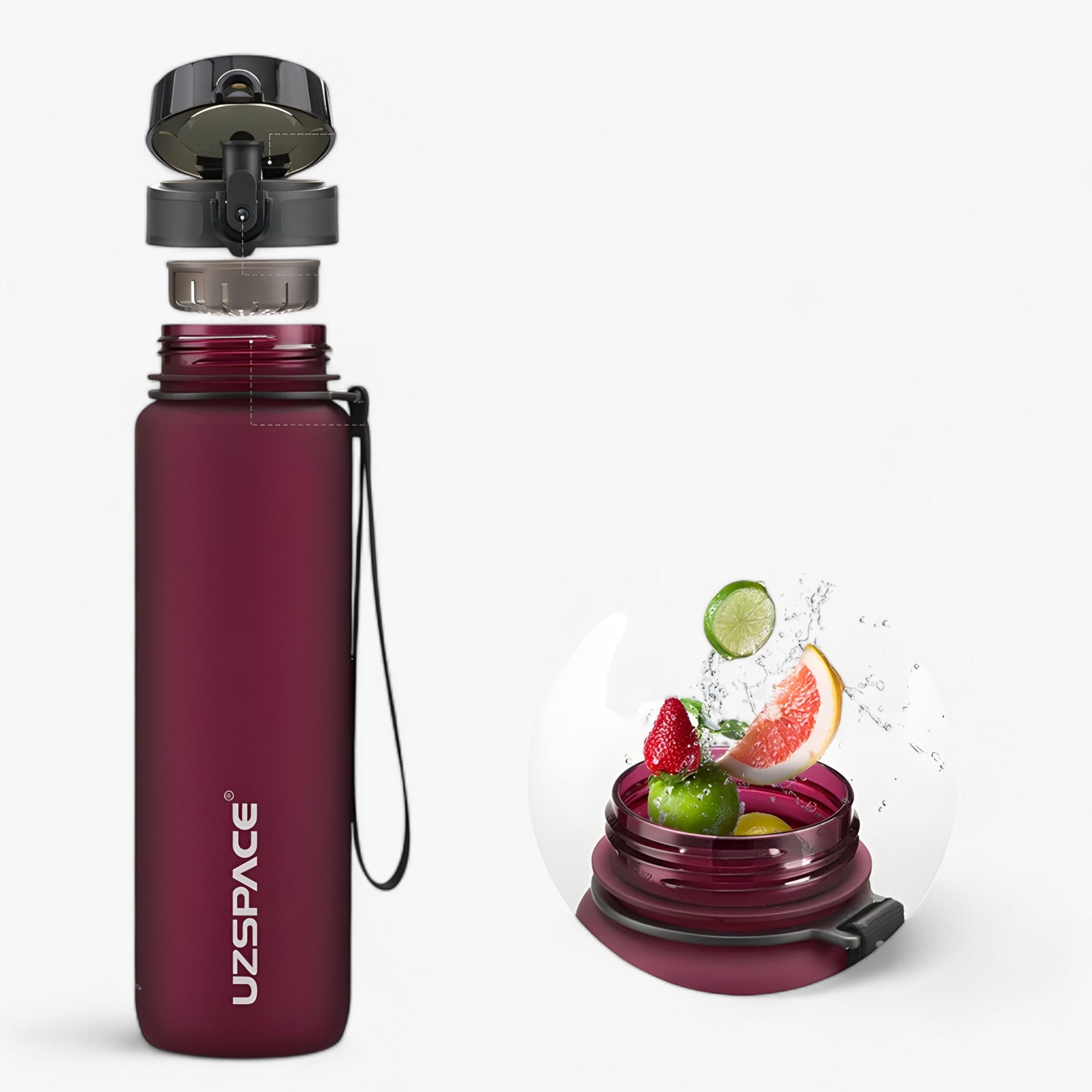 gadgets : HydraShake | Sport shaker bottle - BPA-vrij en lekvrij in van Pantino