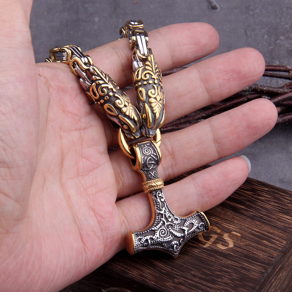 accessories : Dragon Head Ketting Viking 2021 | NIEUW in van Pantino