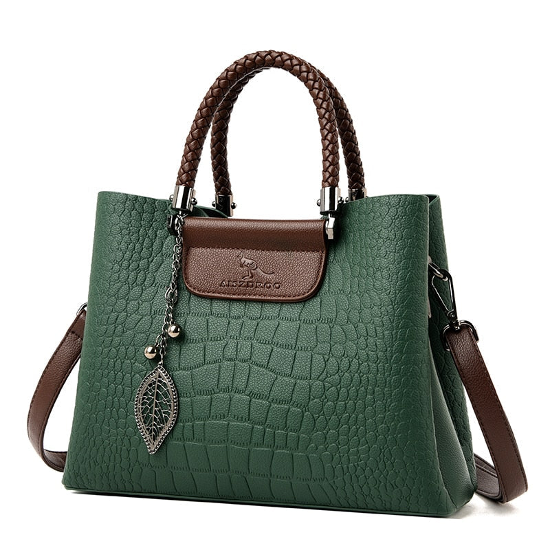bags : Clea Luxe Leren Handtas in van Pantino