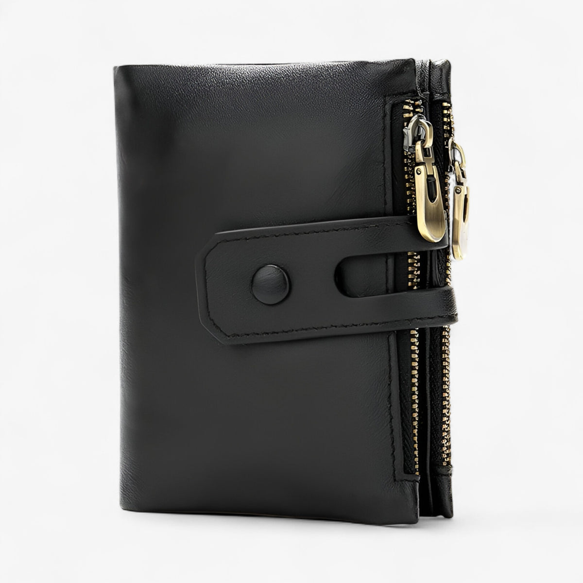 bags : Kleine Leren Portemonnee – Stijlvol en Duurzaam in Zwart van Pantino