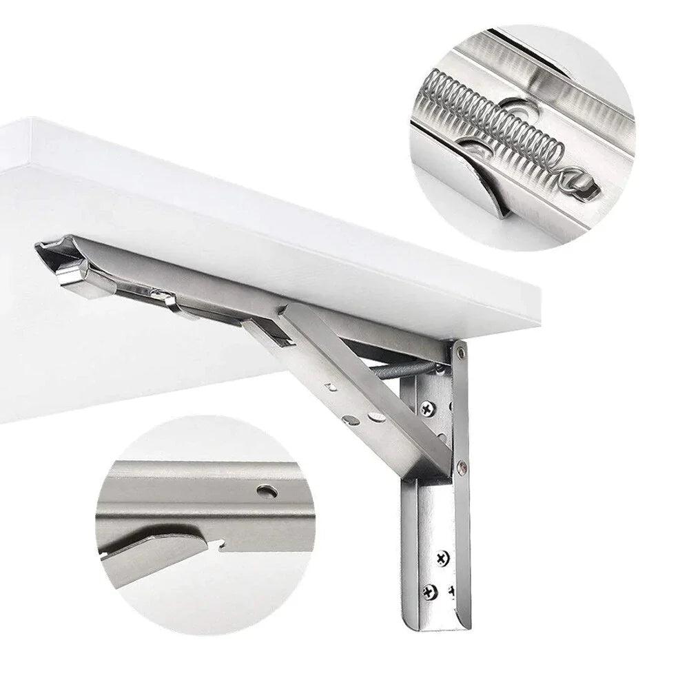 home & garden : Opvouwbare Muur Plank Beugel (2stuks) in van Pantino