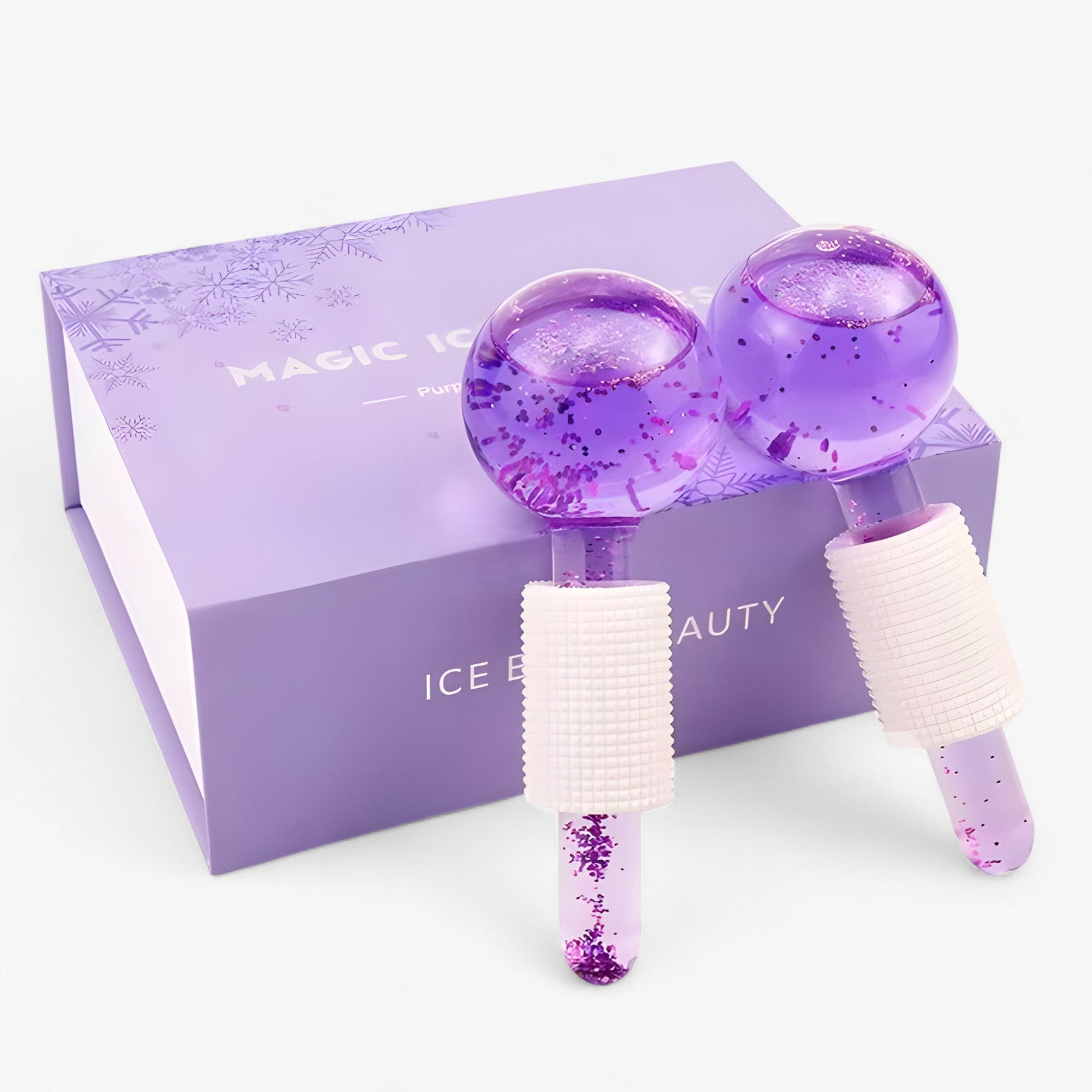 accessories : BeautyCool | Koelende Kristallen Ballen - Energetische Massage voor Gezicht & Ogen, 2st/Doos in NIEUWE PAARS SET van Pantinoshop