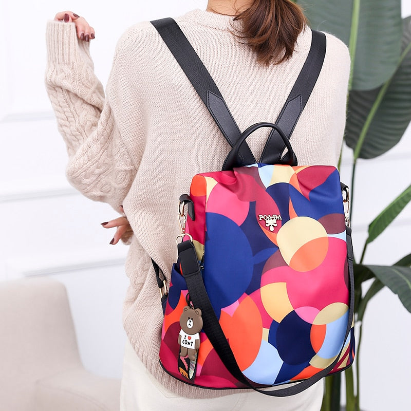 bags : Anti-Diefstal Vrouwen Rugzak in van Pantino