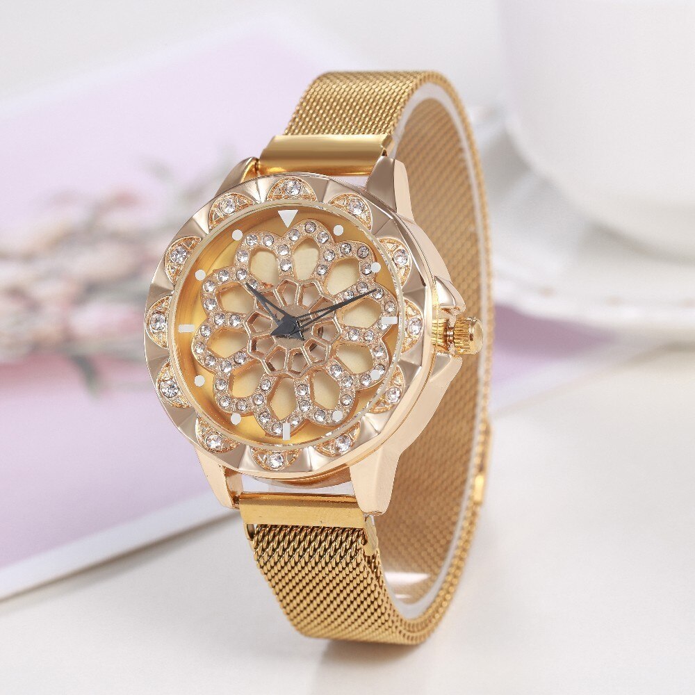watches : Flower Watch Bloem Horloge in van Pantino