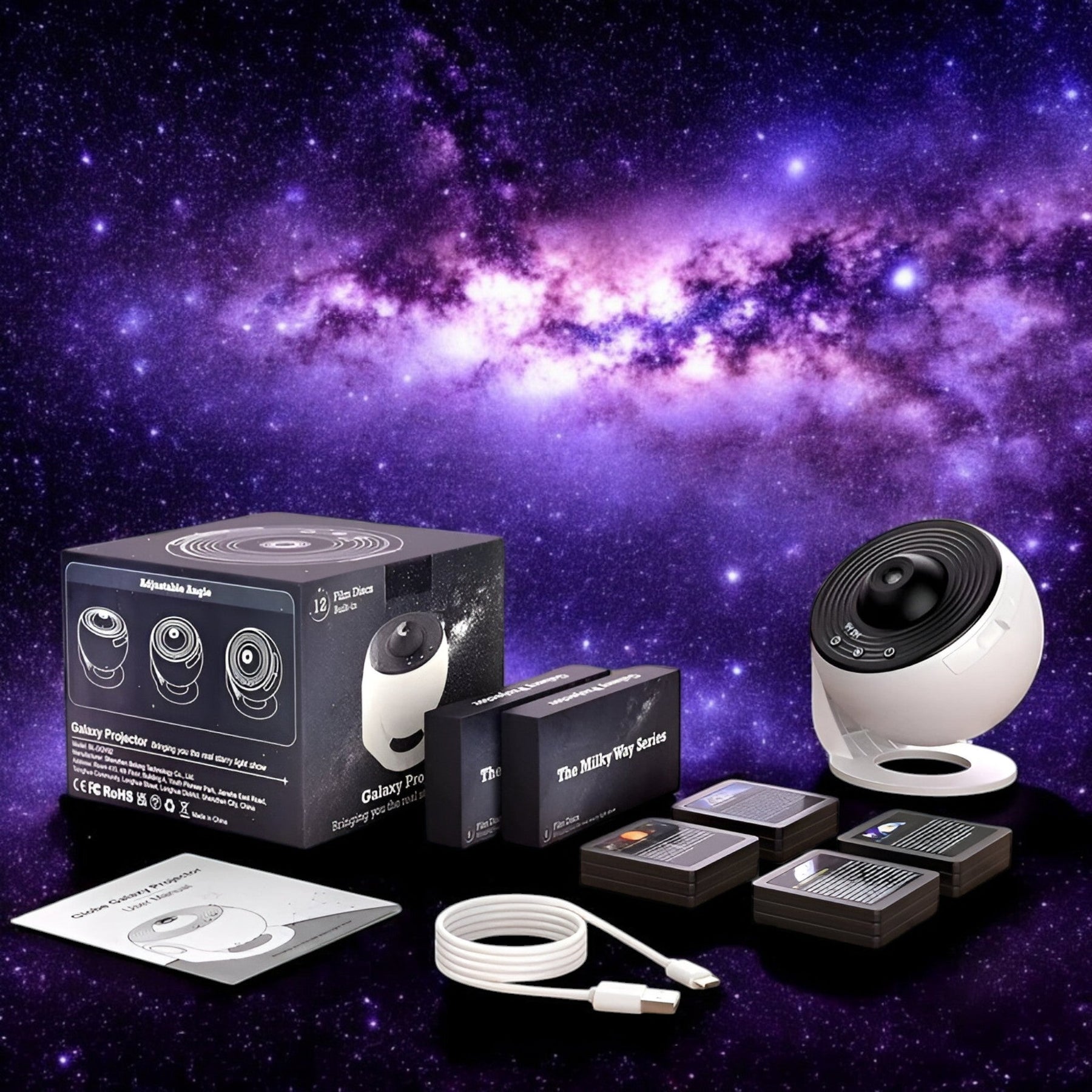 gadgets : CosmoGlow Sterrenhemel projector - Magisch en ontspannend in van Pantinoshop