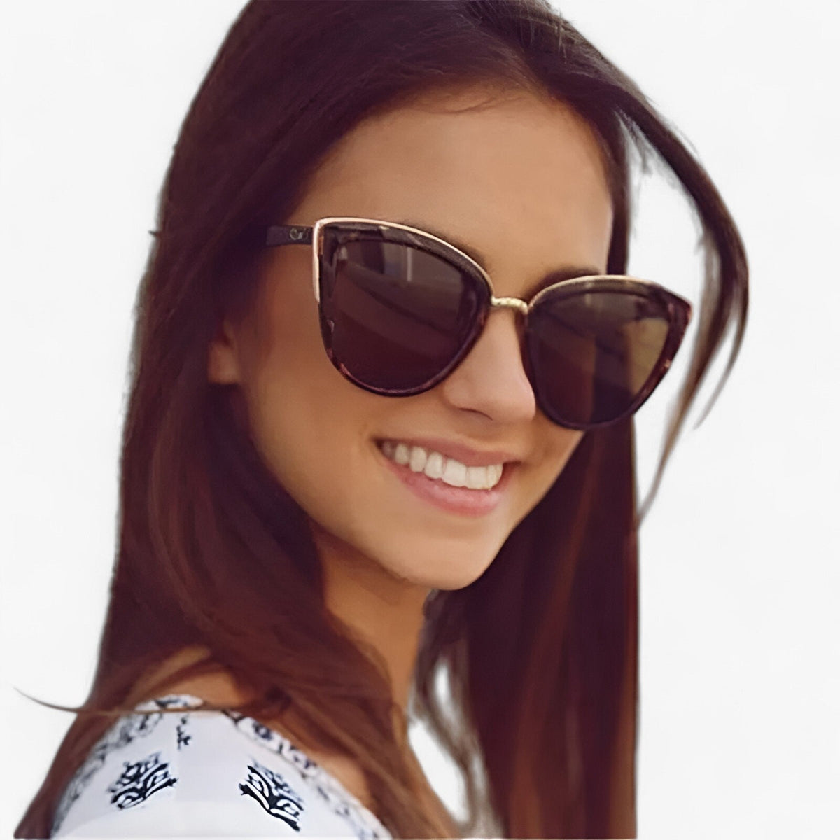 accessories : Grace| Cat-eye zonnebril – Vintage stijl en UV400 bescherming in van Pantino