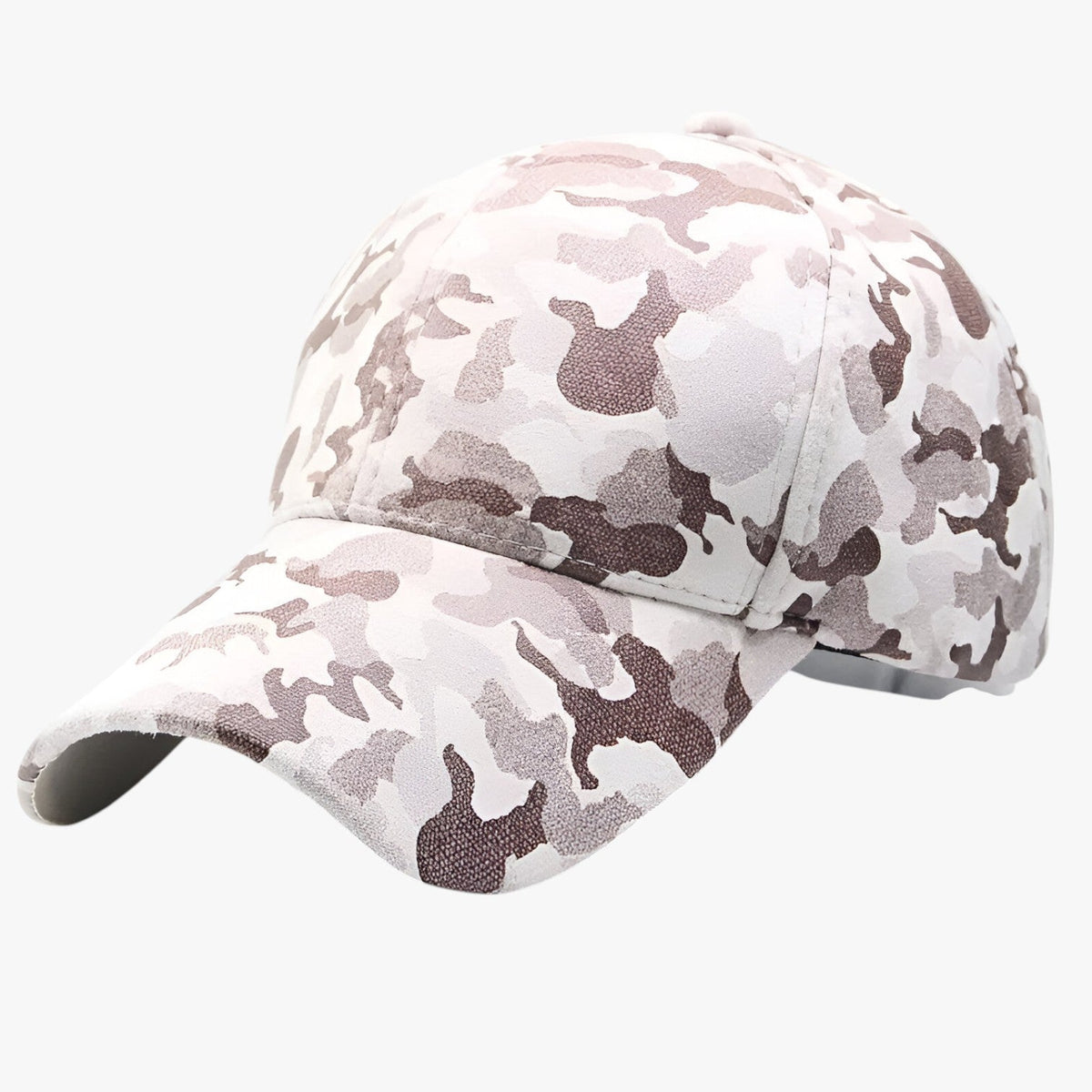 men's fashion : Carson | Elegant en comfortabel – Camouflage suède baseballpet voor elke look in van Pantinoshop