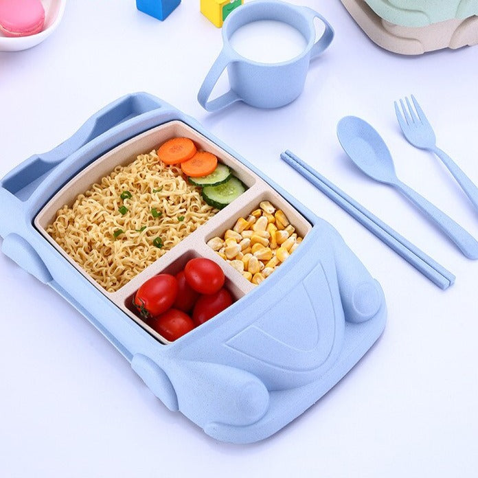 home & garden : Kids Lunchbox | Maak eten leuk voor je kind in Blauw van Pantino
