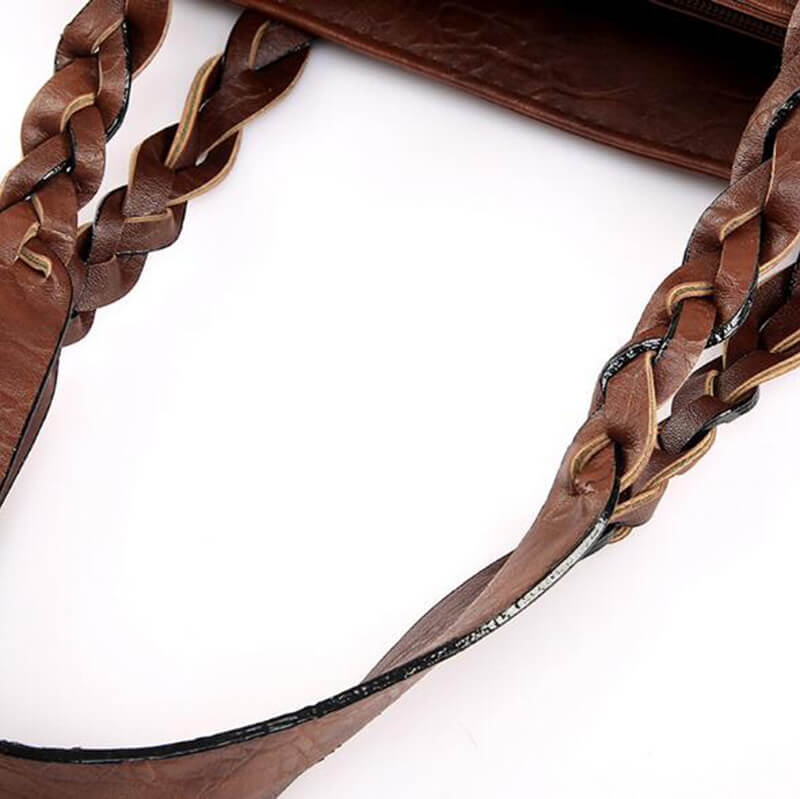 bags : Leren Schoudertas voor dames in van Pantino