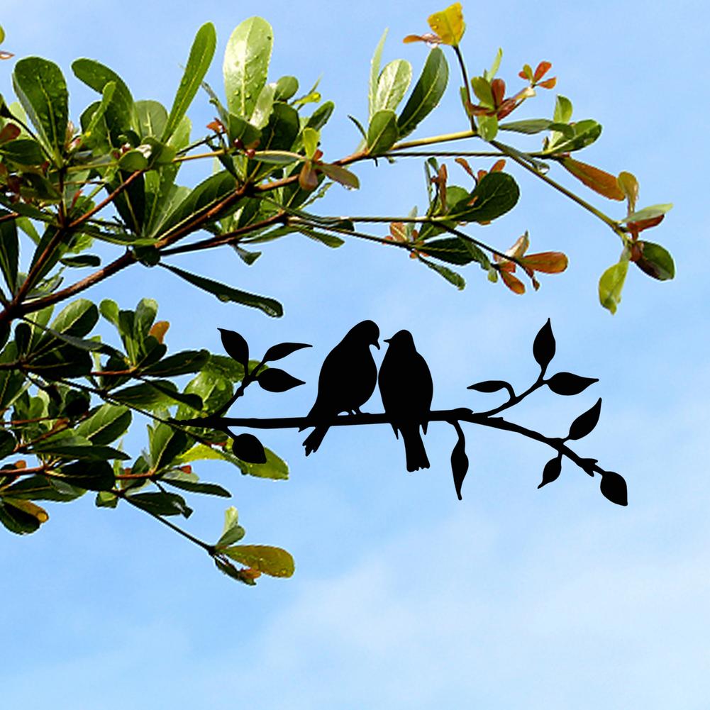 home & garden : Tuindecoratie | Metalen Vogel Silhouet - Kunst In De Achtertuin in van Pantino