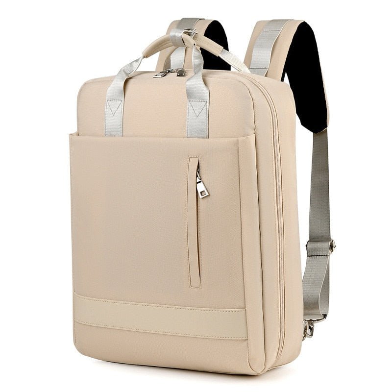 bags : Anti-diefstal rugzak in Beige van Pantino