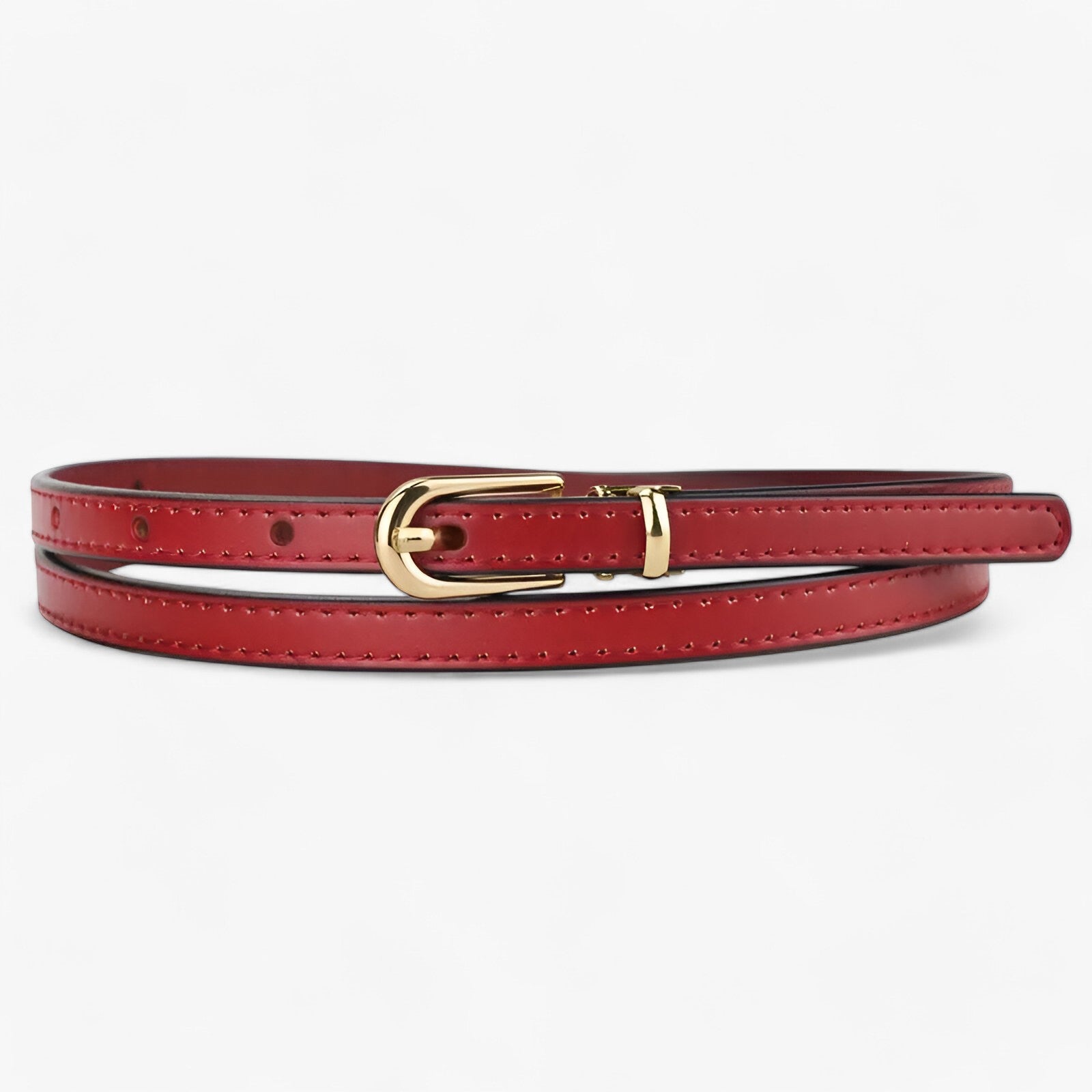 Helen | Damestrik - Echte leren in dun ontwerp voor een moeiteloze stijl- €25 : Helen | Damestrik - Echte leren in dun ontwerp voor een moeiteloze stijl in van Pantino