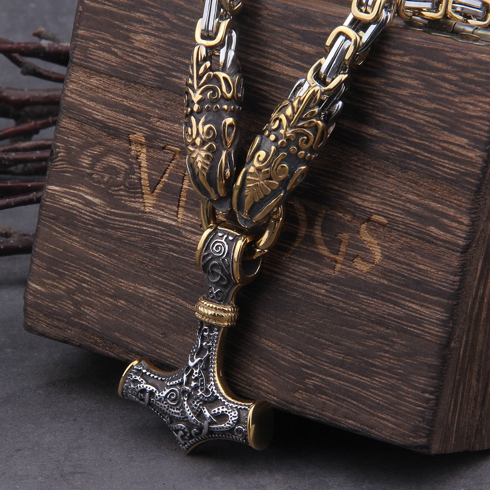 accessories : Dragon Head Ketting Viking 2021 | NIEUW in van Pantino