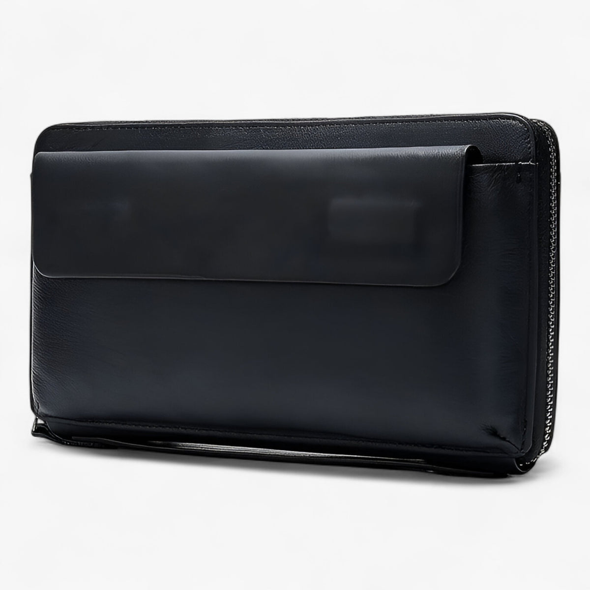 bags : Echte Leren Portemonnee Heren in Zwart van Pantino